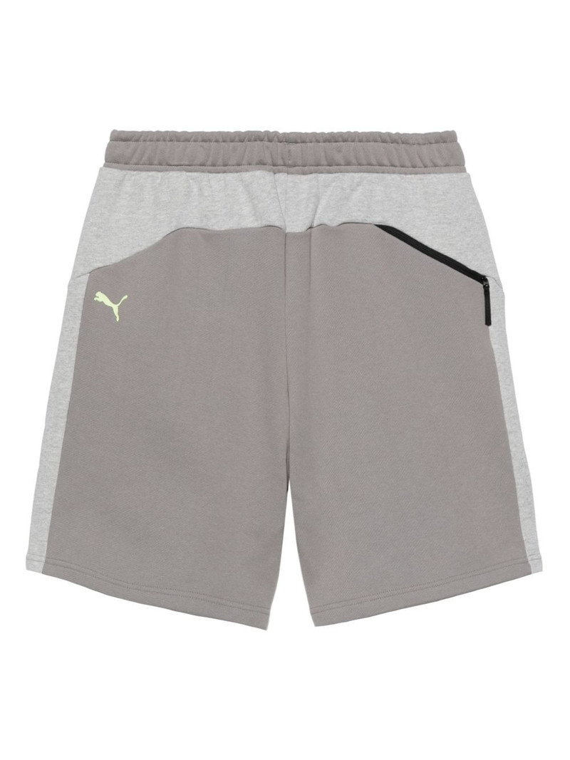 PUMA x Pleasures logo-print track shorts outlook