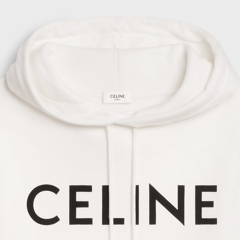 CELINE HOODIE IN COTTON FLEECE 3