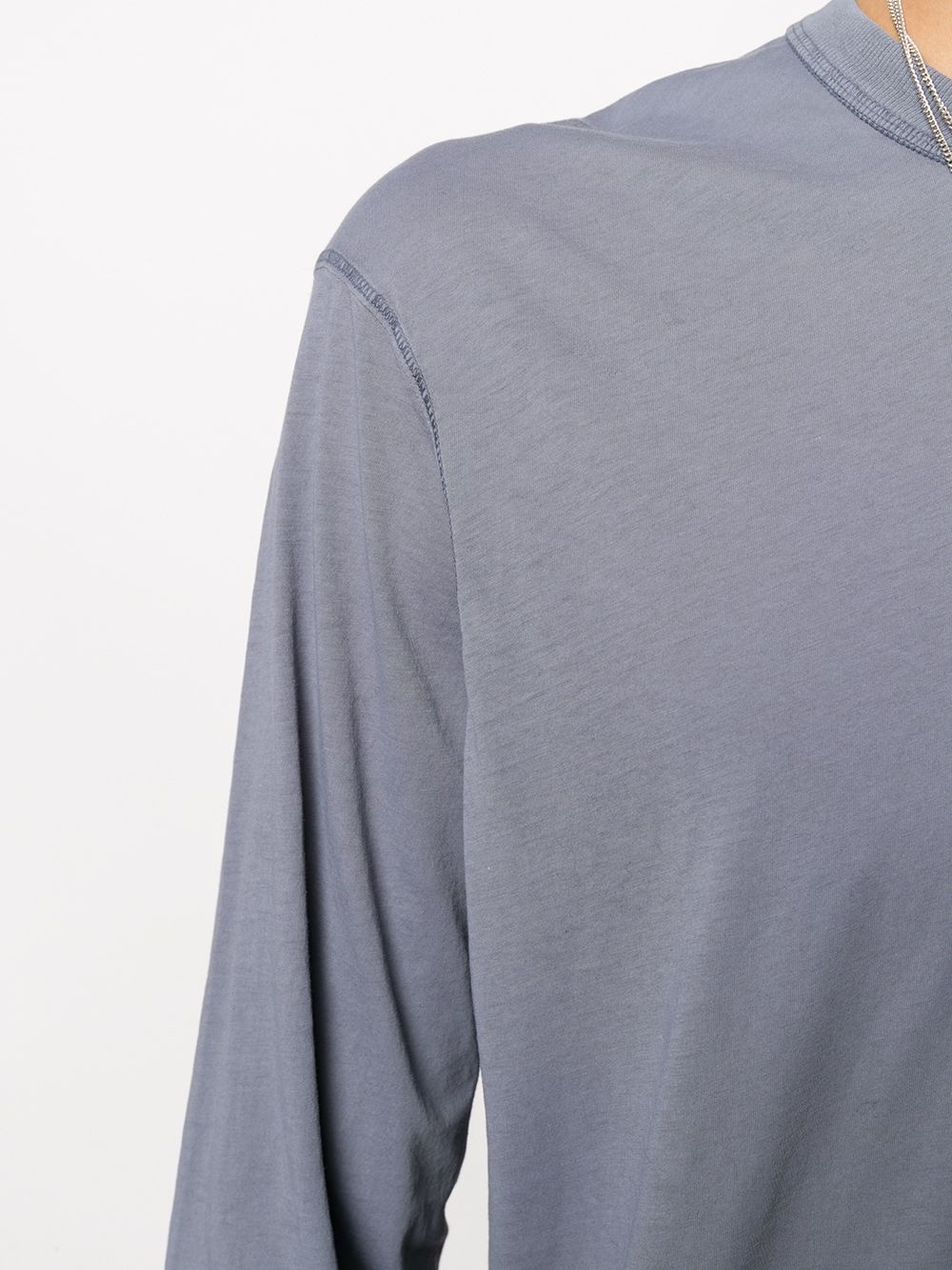 longsleeved cotton T-shirt - 5