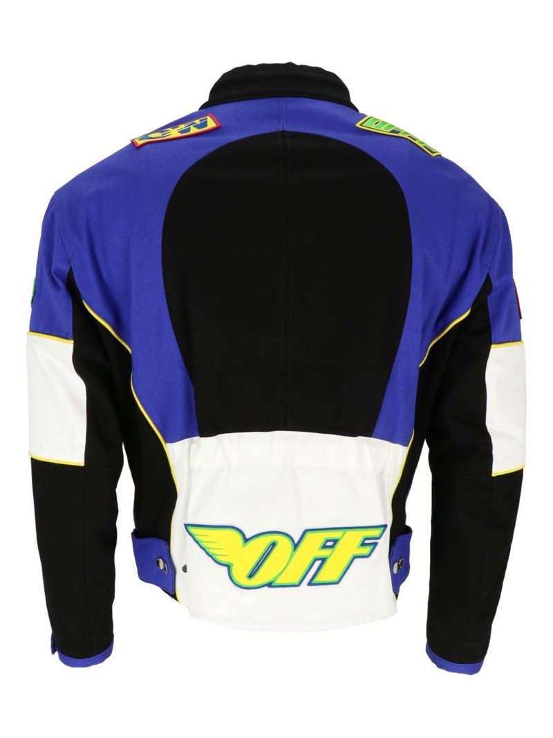 Off-White x Formula 1 colour-block jacket outlook