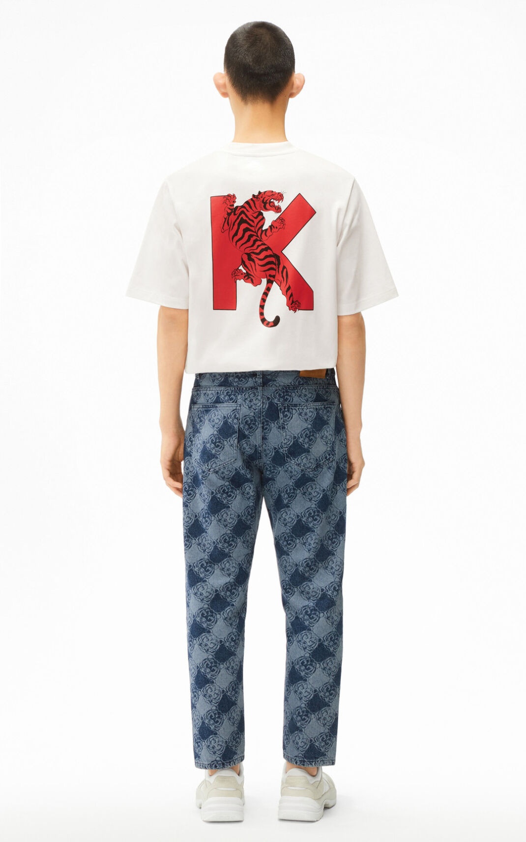 K-Tiger monogram jeans - 3