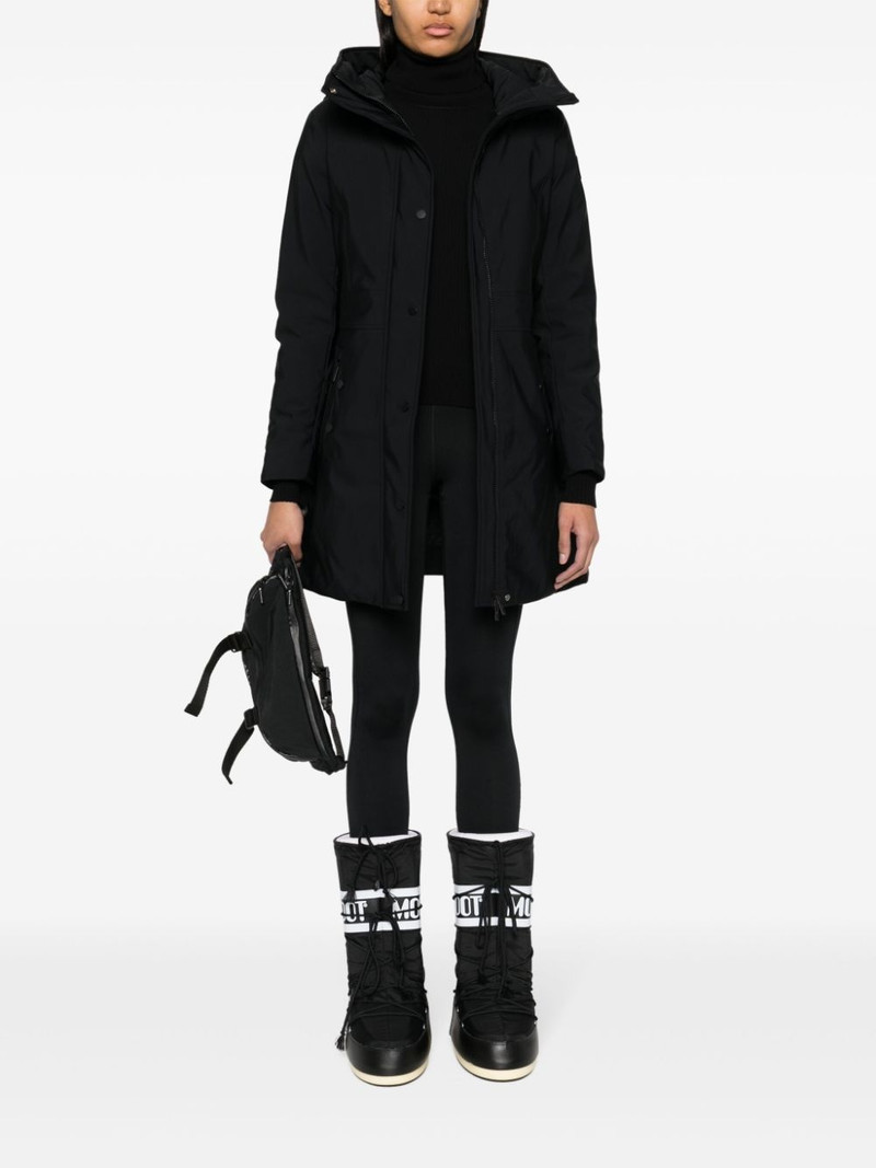 Fusalp logo-appliquÃ© hooded raincoat outlook