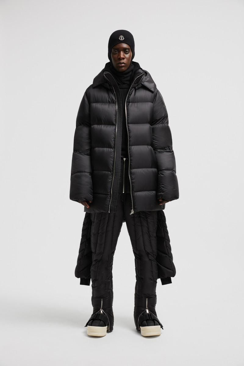 Moncler Moncler + Rick Owens Cyclopic Hooded Long Down Jacket outlook