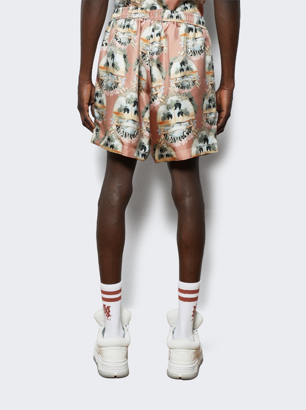 All Over Palm Shorts Cork - 5