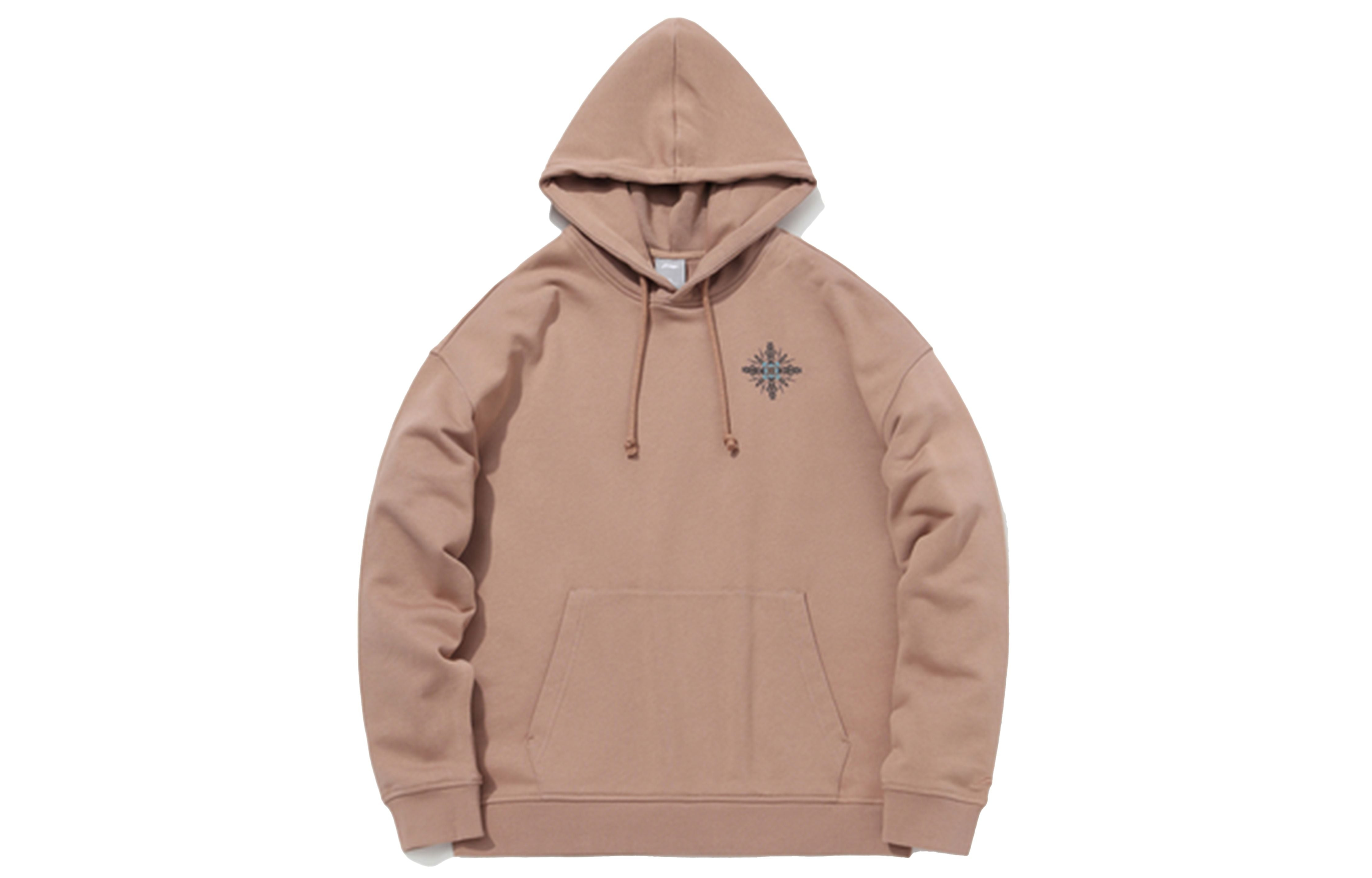 Li-Ning x Dunhuang Museum Crossover CF Series Casual Sports Pullover Hoodie 'Khaki' AWDQC51-4 - 2