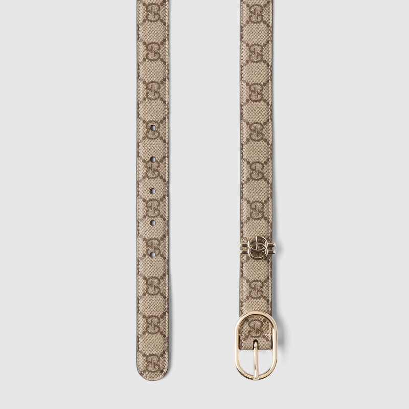 GUCCI GG belt with oval buckle outlook