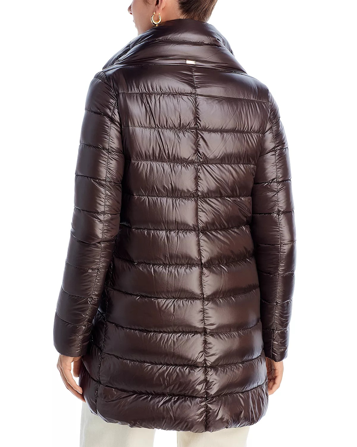 Amelia Stand Collar Down Coat - 3