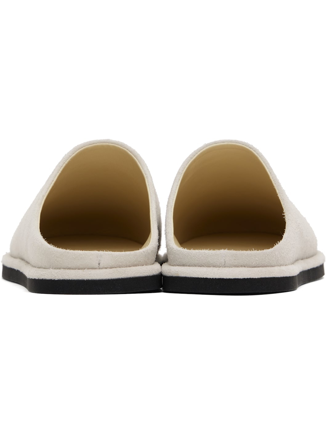 Off-White Leather Mules - 2