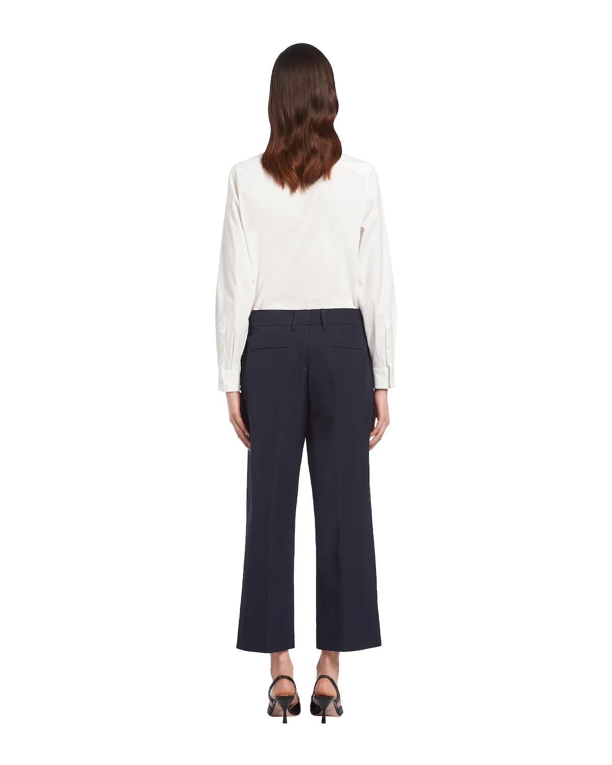 Cotton poplin trousers - 4