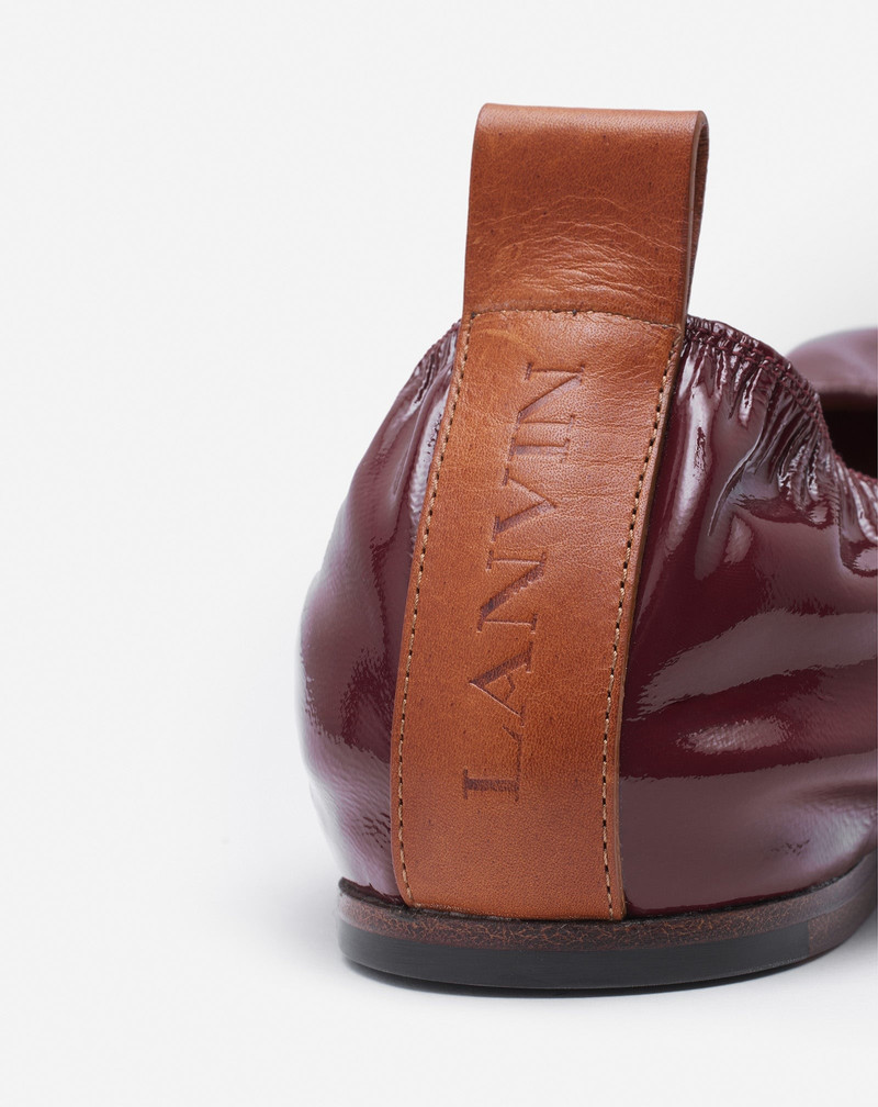 THE BALLERINA FLAT IN PATENT LEATHER 5