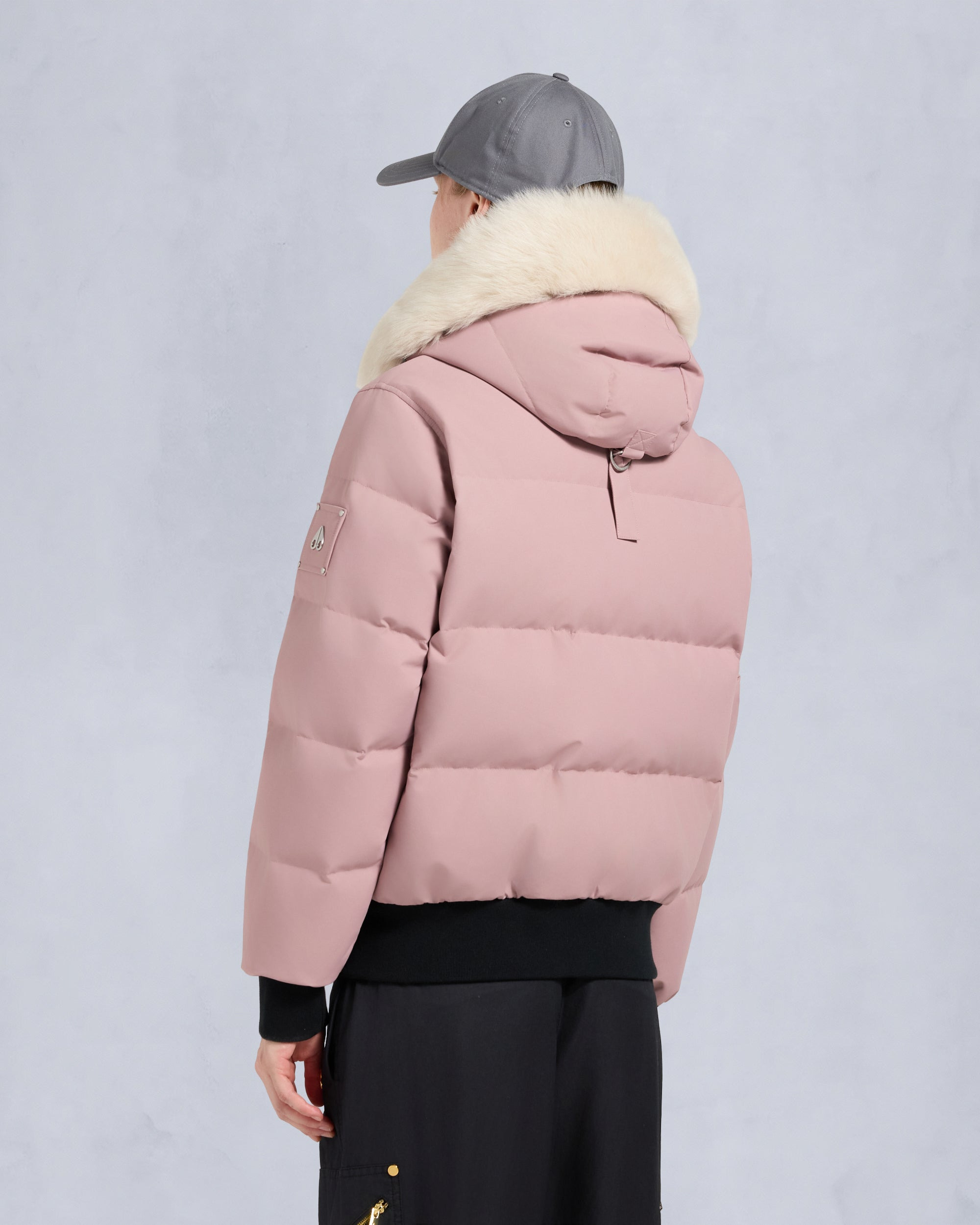 CLOUD SHEARLING BOMBER JACKET - 3