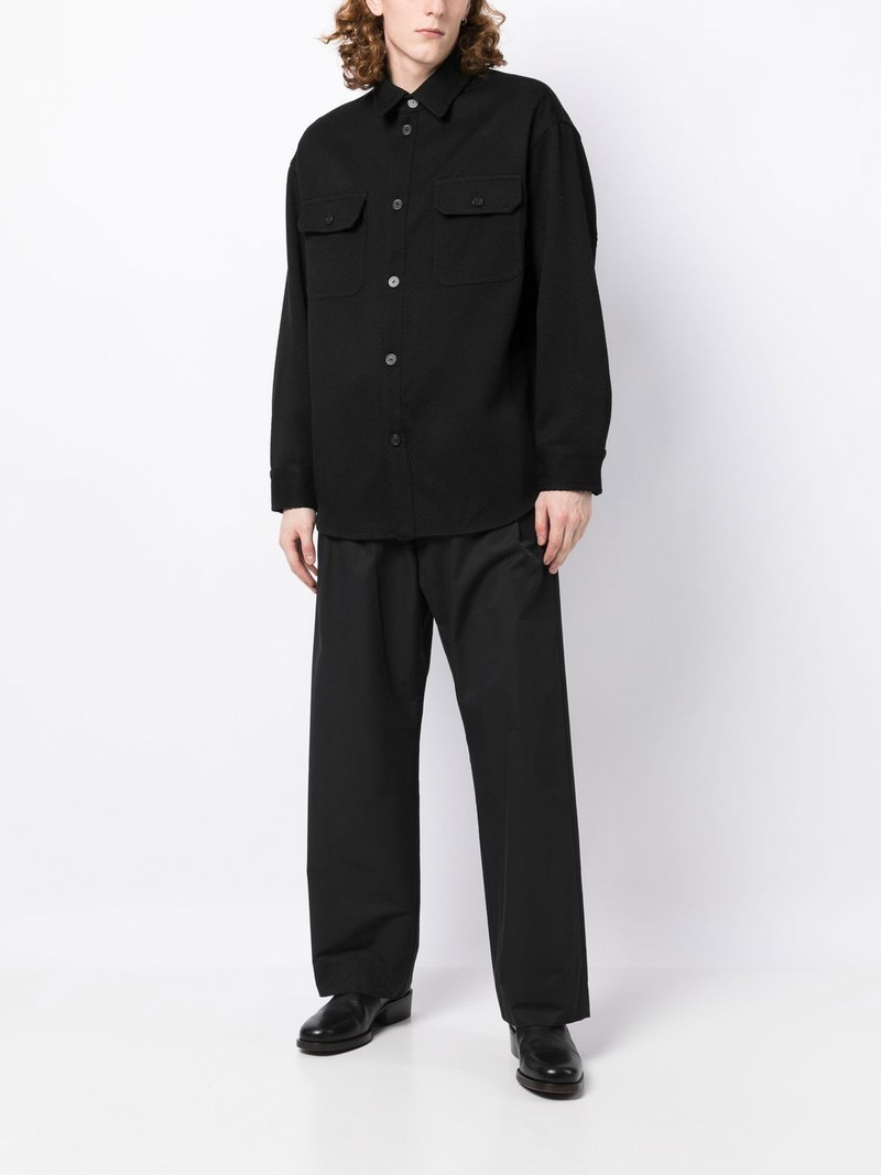 EMPORIO ARMANI woollen shirt jacket outlook