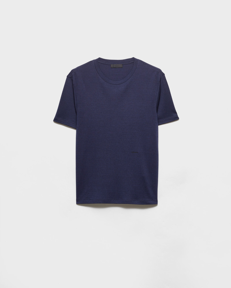 Cashmere and silk T-shirt 1