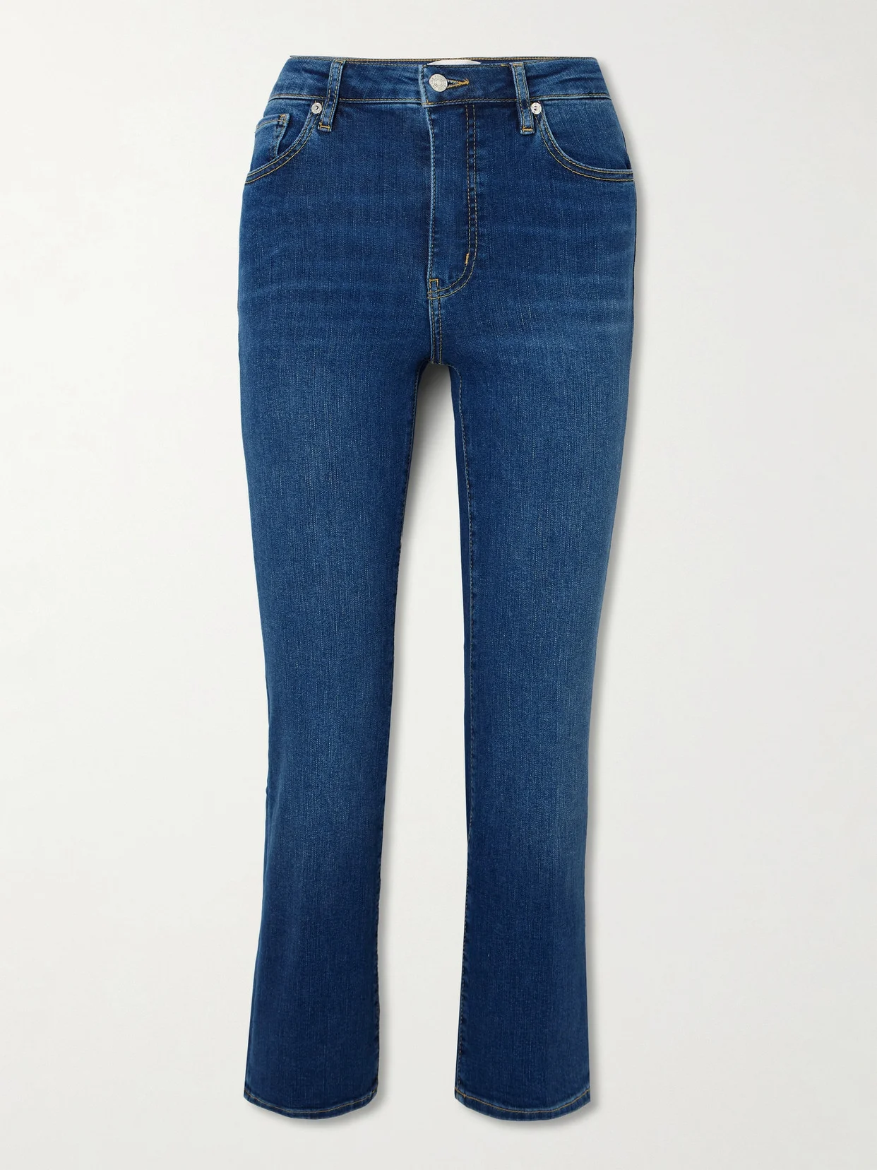 The Pencil Cropped High-rise Slim-leg Jeans - 1