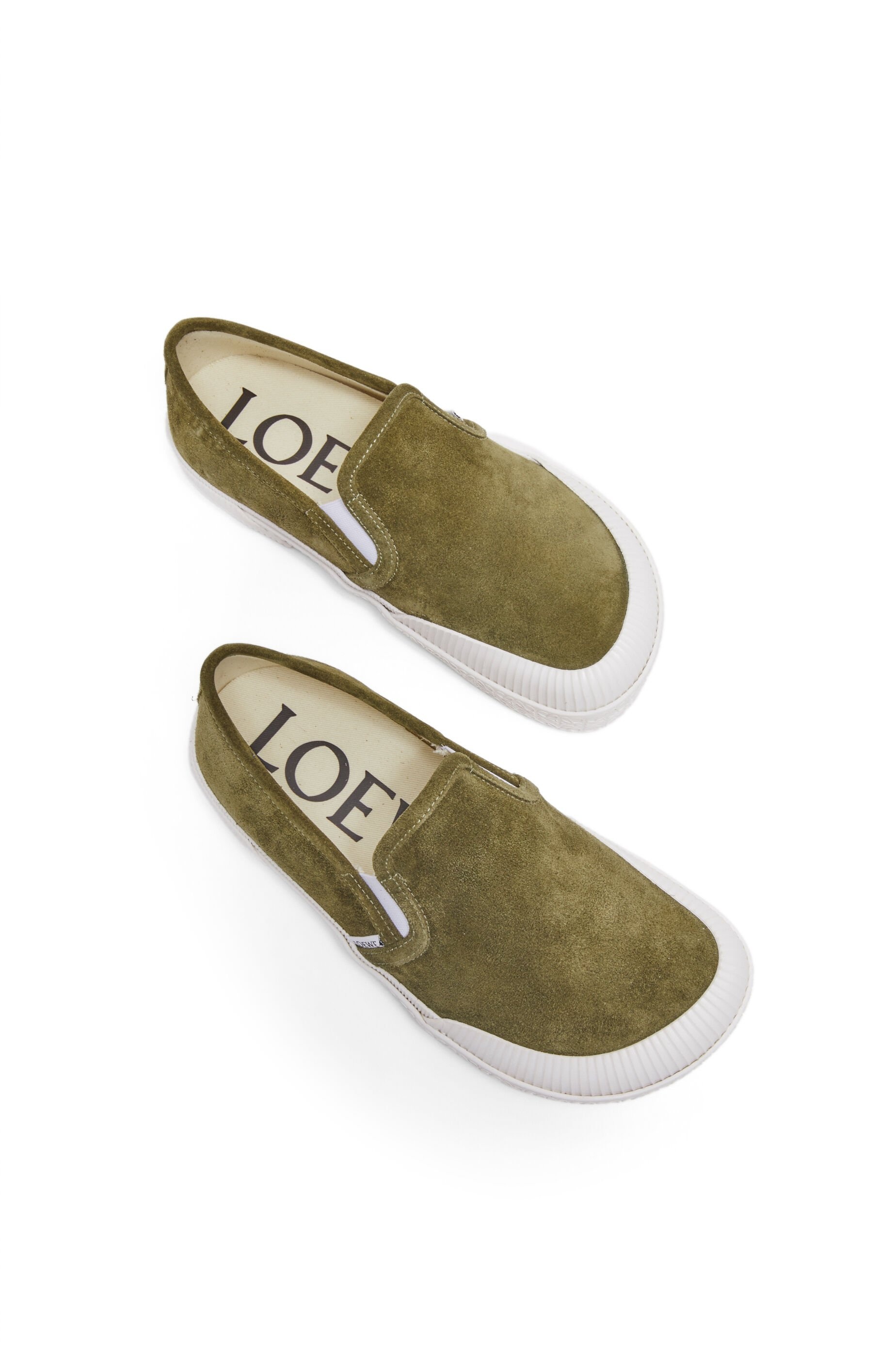 Terra Vulca slip-on sneaker in suede - 3