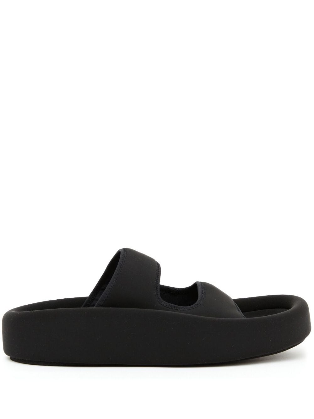 double-strap platform sandals - 2