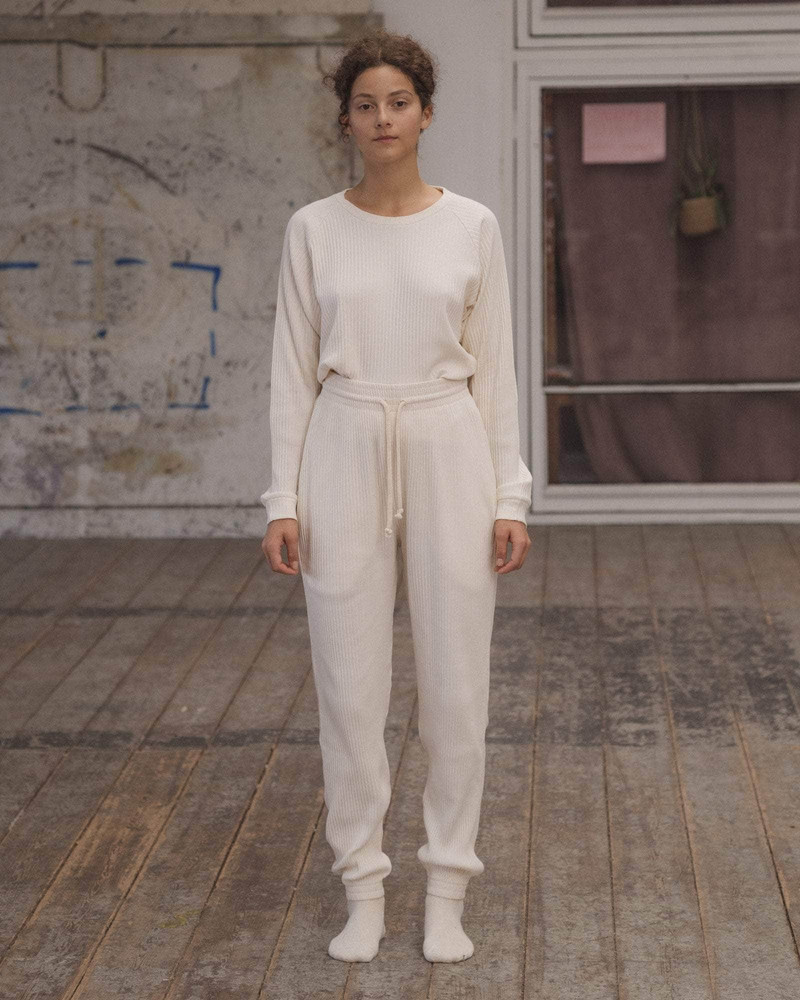 Sweatpants - Organic Cotton Rib 8