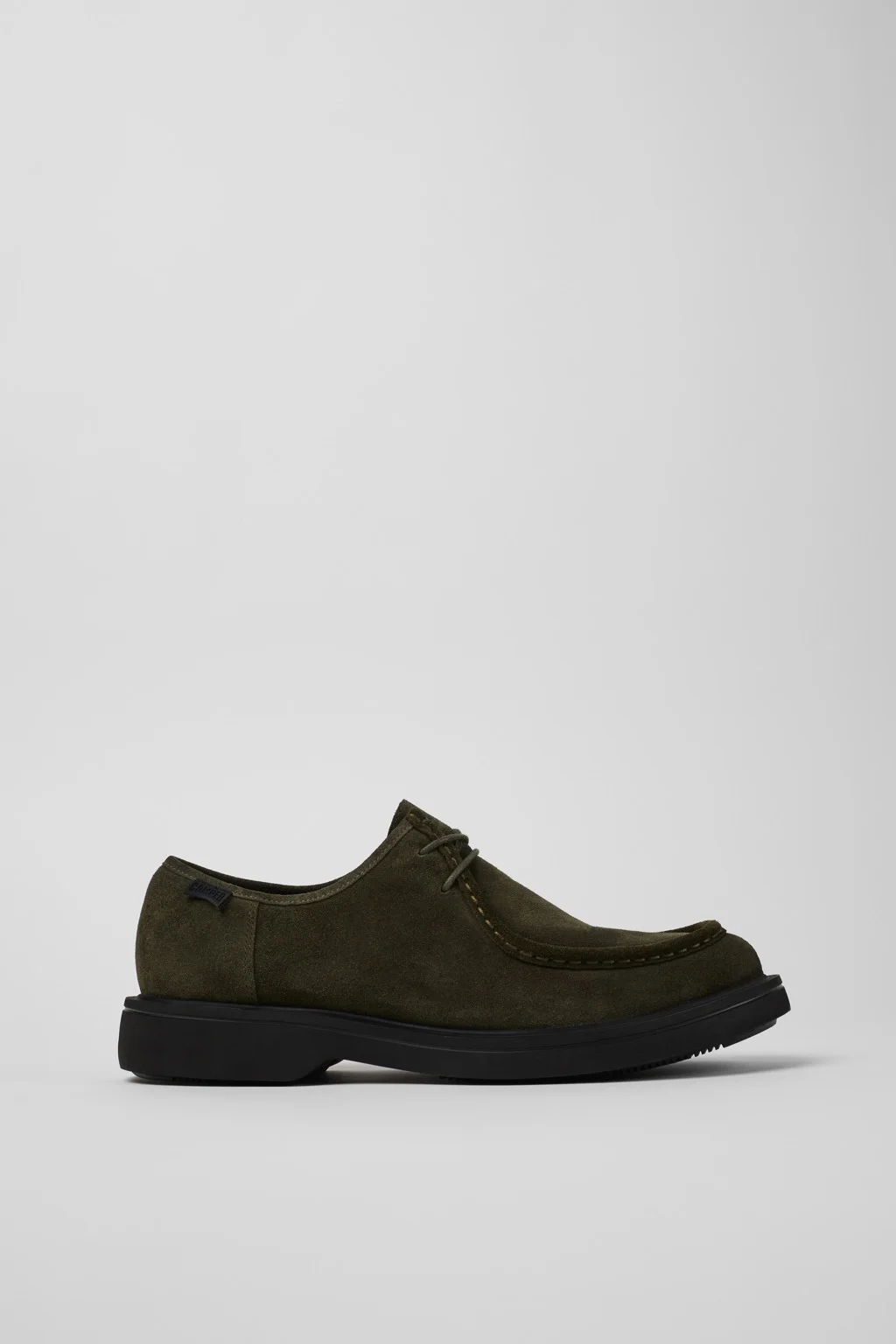 Norman Green Suede Shoes for Men. - 1
