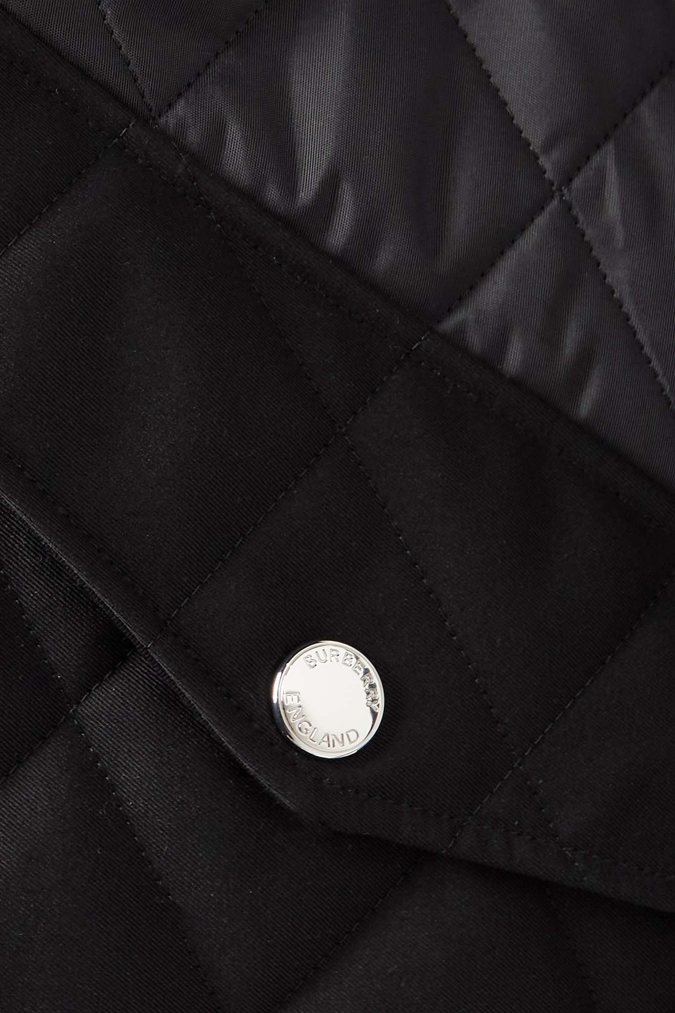 Hooded quilted padded shell coat - 4