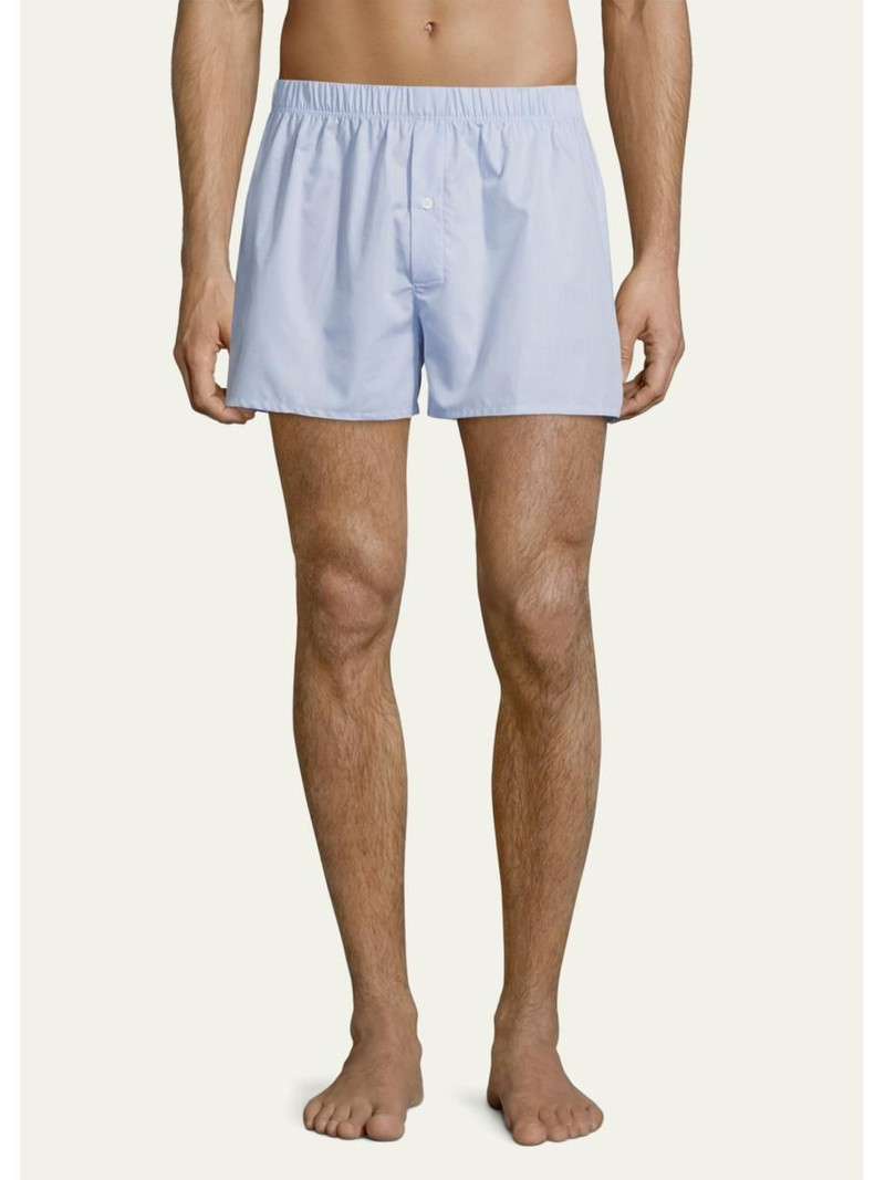 Men's Fancy Woven Cotton Boxers 1