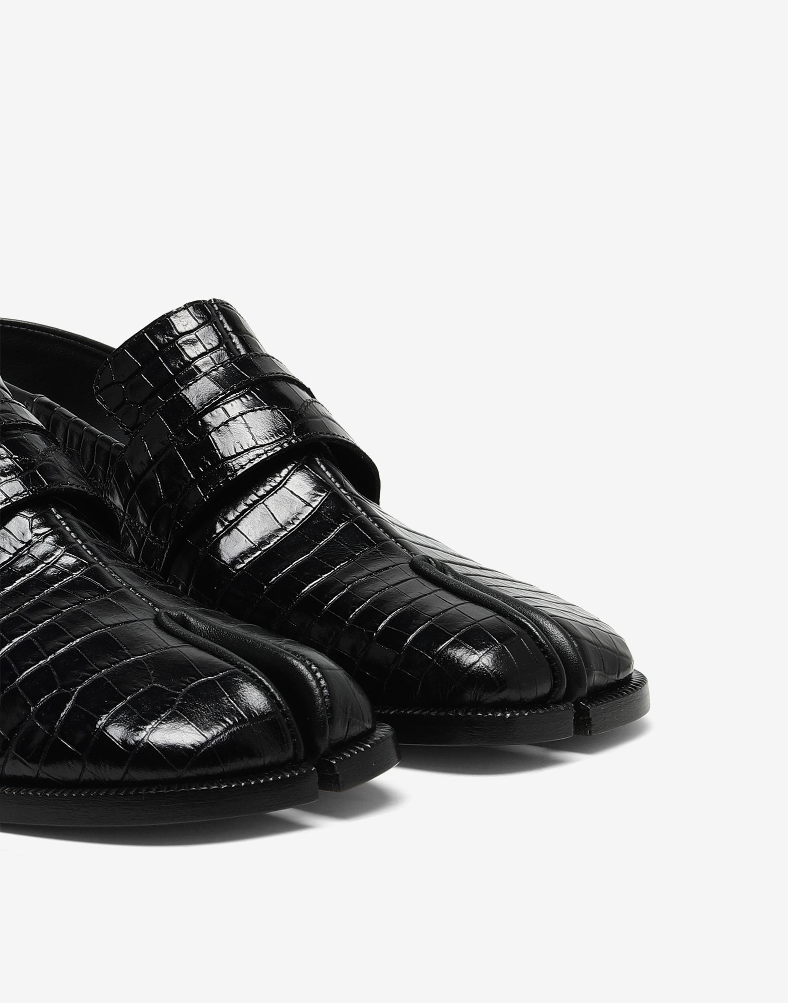 Tabi croc-effect loafers - 5