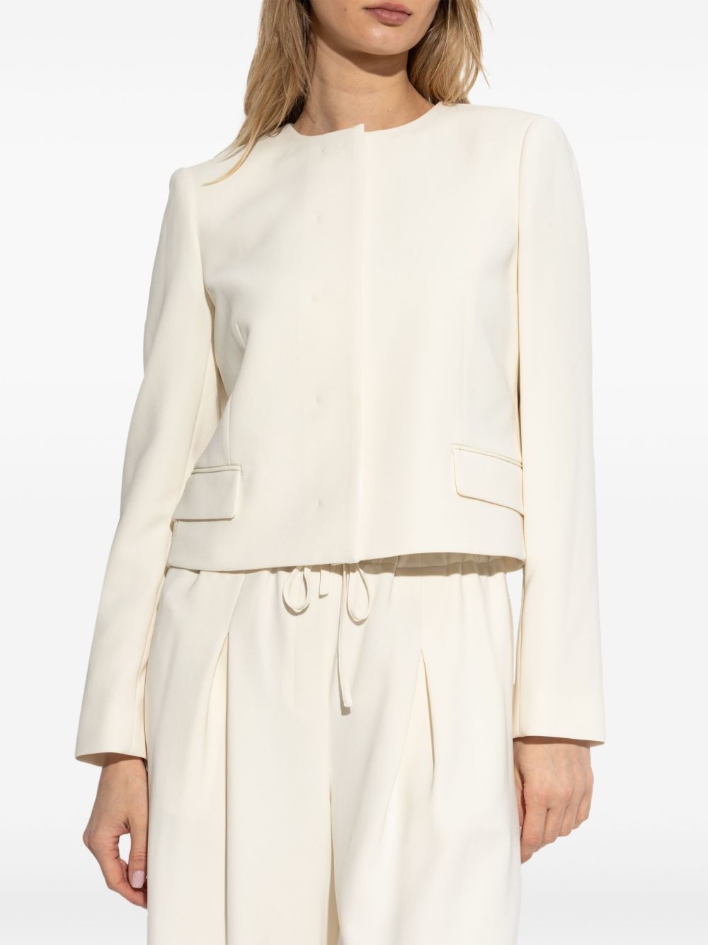 cropped jacket - 3