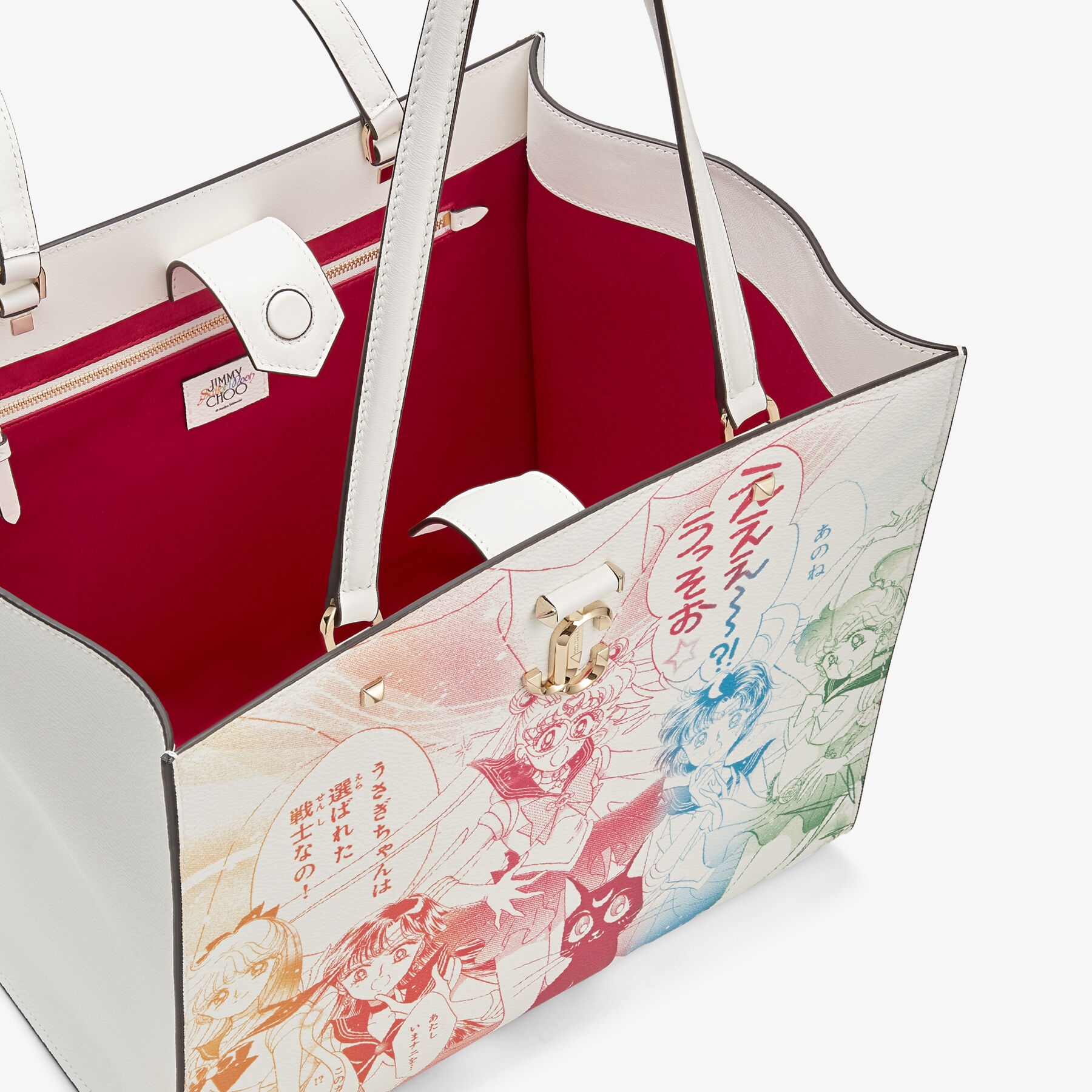 Sailor Guardians Varenne Tote
Rainbow Manga Printed PU Leather Tote Bag - 3