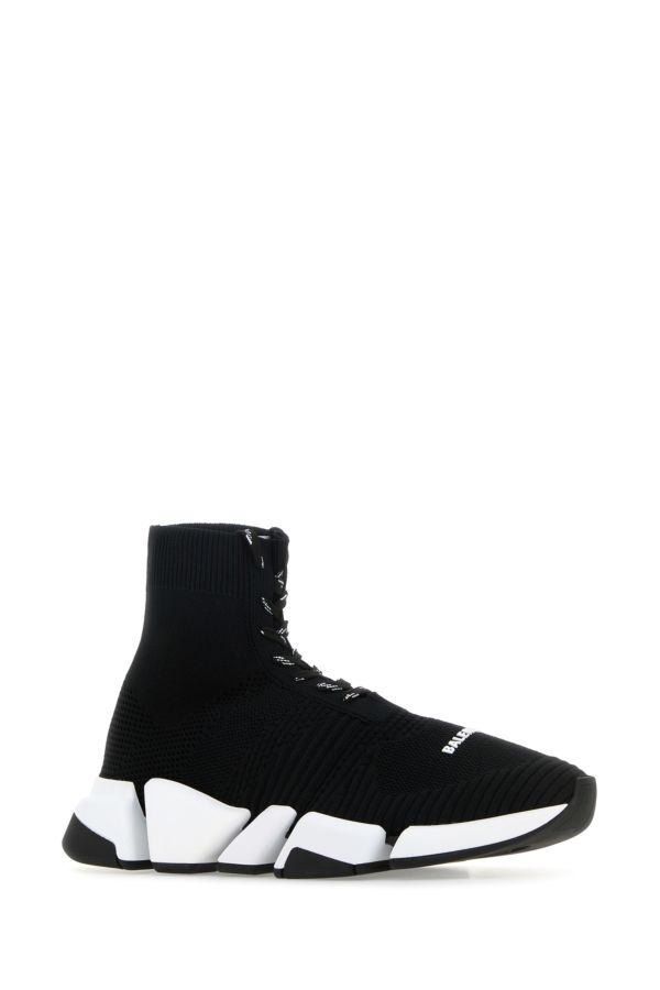 Black tech knit Speed 2.0 Lace-Up sneakers - 2