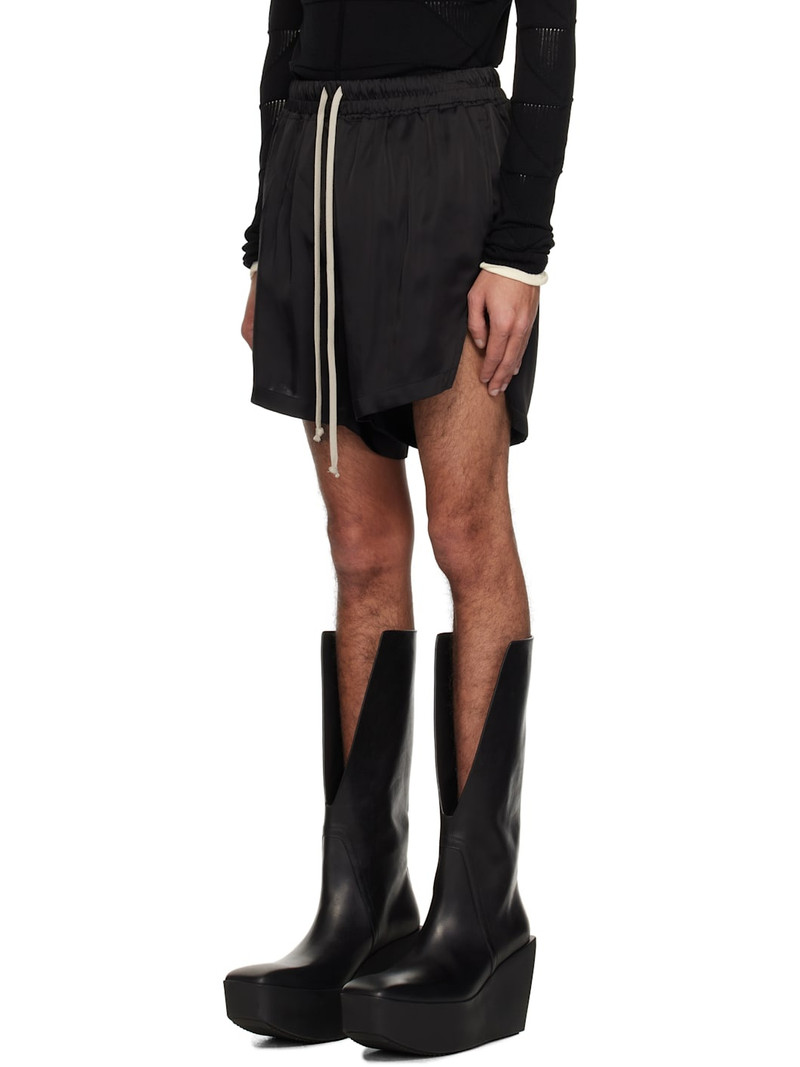Rick Owens Black Hollywood Boxers Shorts outlook