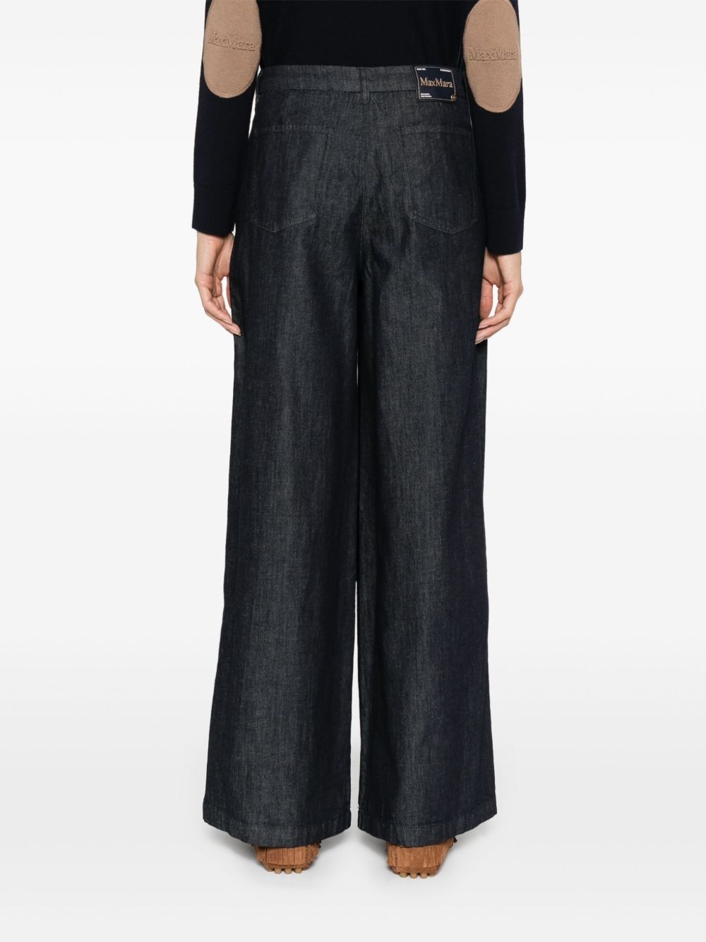 logo-patch trousers - 4