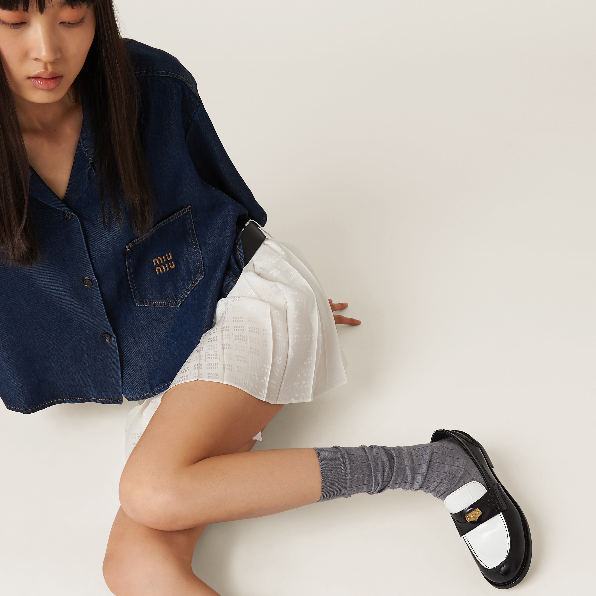 Leather penny loafers - 5