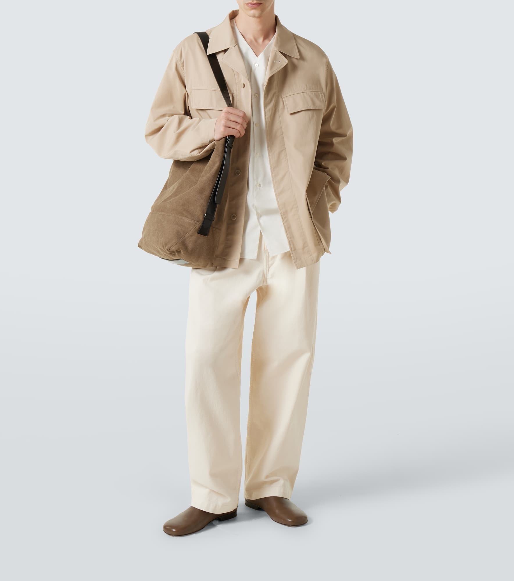 Cotton twill overshirt - 2