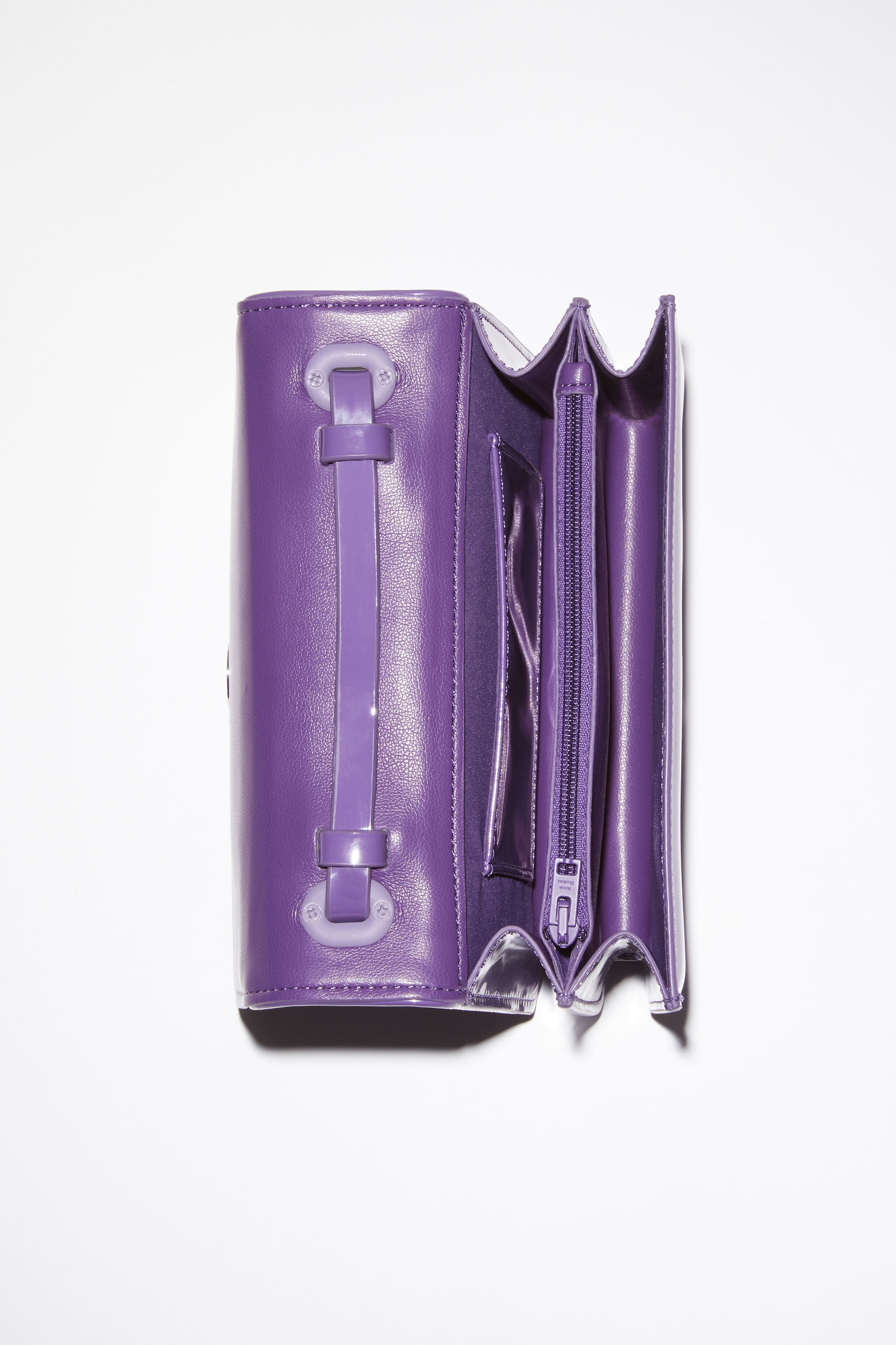 Mini crossbody Face bag - Purple/green - 5