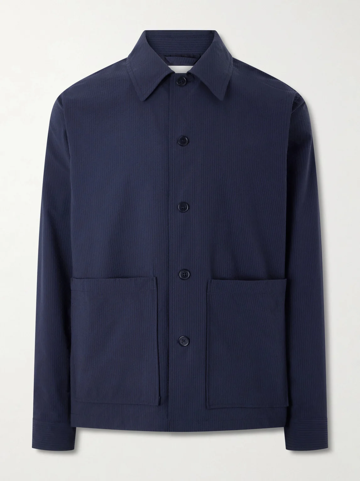 Blaze 10038 Ribbed Woven Overshirt - 1