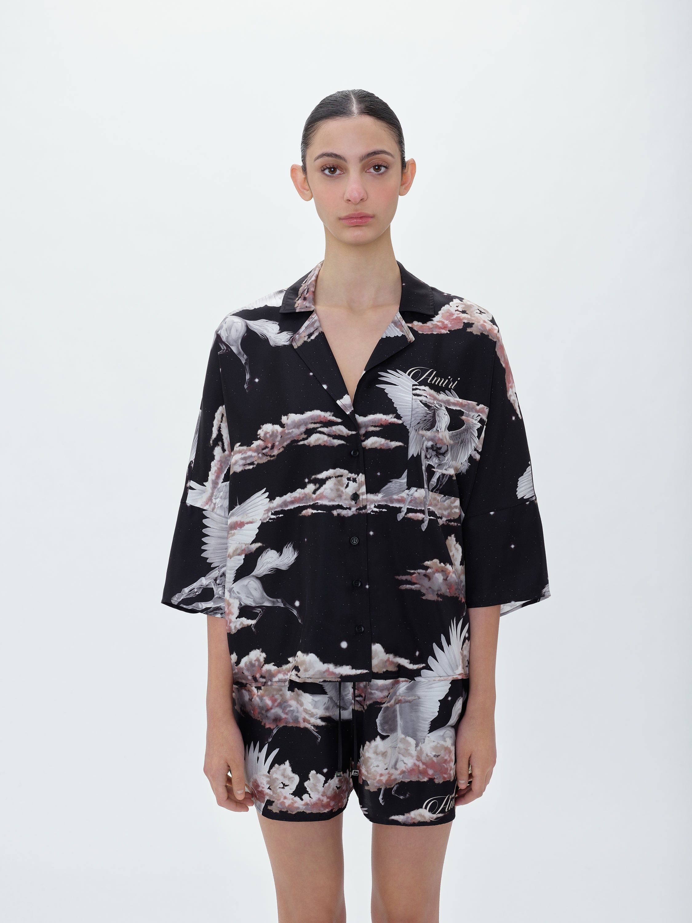 ALL OVER PEGASUS BOWLING SHIRT - 4