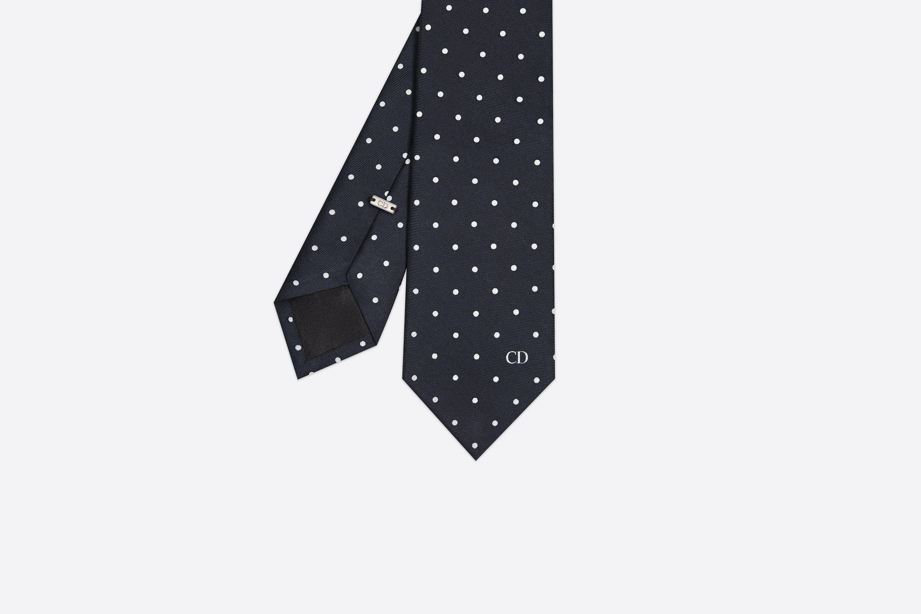 Polka-Dot Print Tie - 2