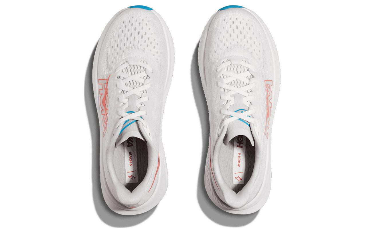 (WMNS) HOKA ONE ONE Mach 6 'White Nimbus Cloud' 1147810-WNCL - 5