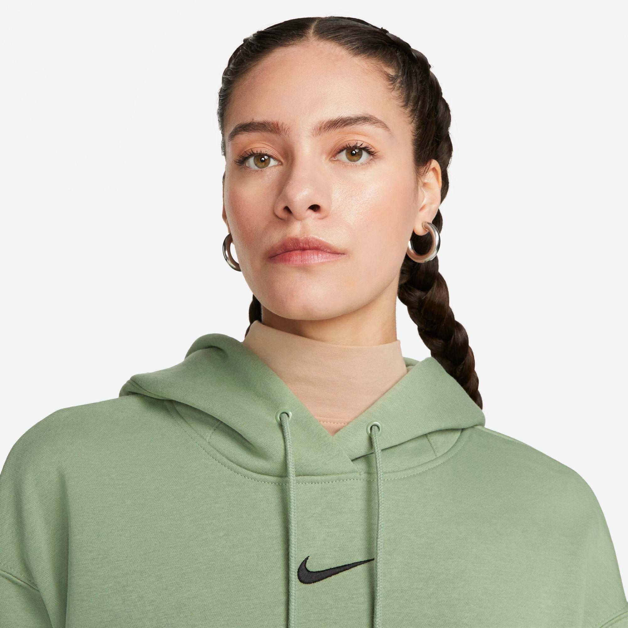 WOMEN'S NIKE SPORTSWEAR PHOENIX FLEECE OVERSIZED PULLOVER HOODIE - 5