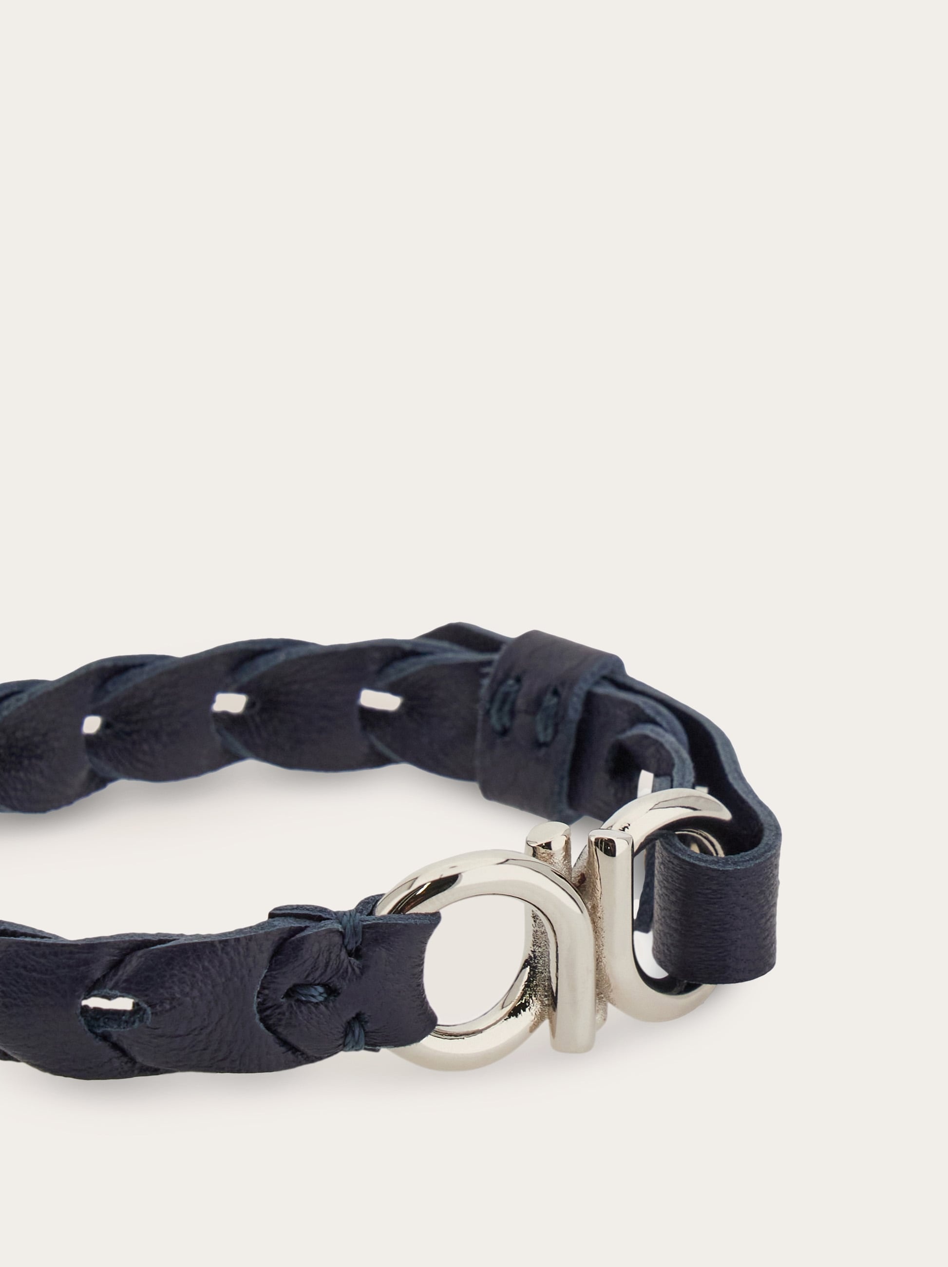 Braided Gancini bracelet - 2