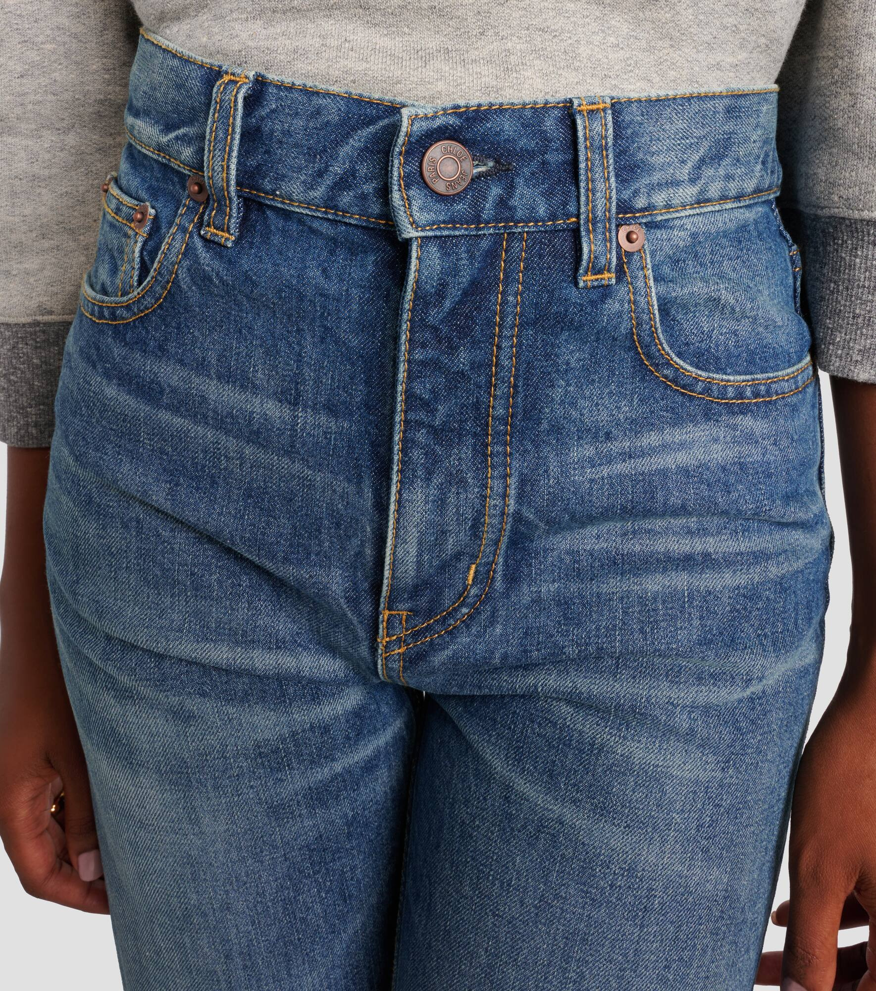 High-rise flared jeans - 4