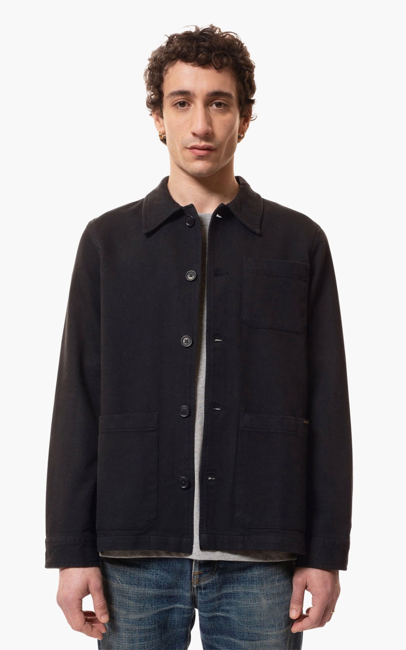 BARNEY WORKER JACKET BLACK - 6