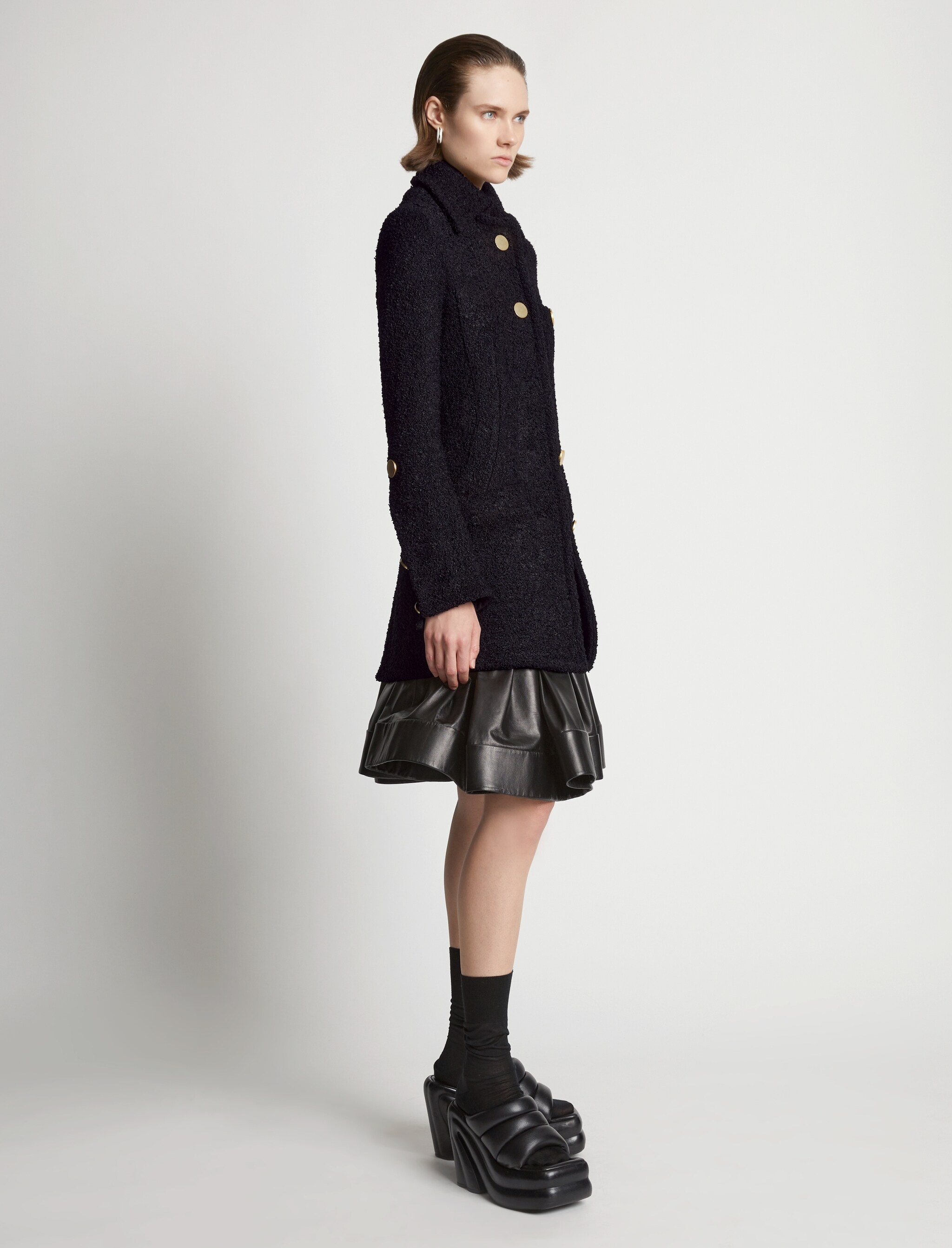 Stretch Boucle Blazer - 4