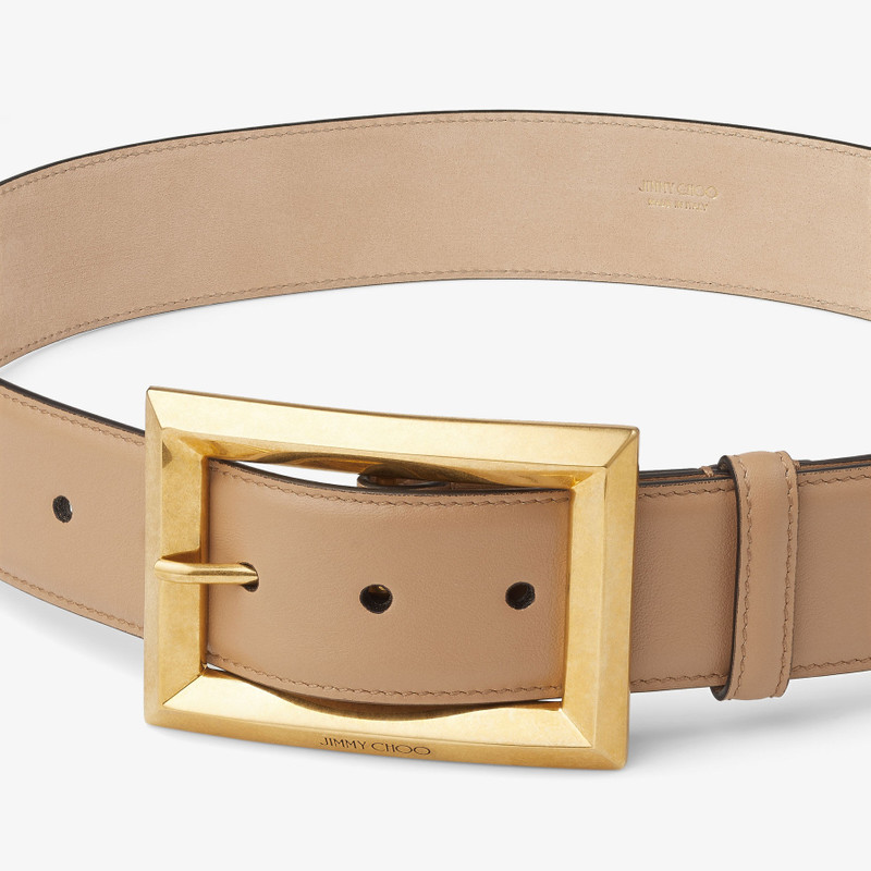 JIMMY CHOO Arlie
Biscuit Calf Leather Belt outlook