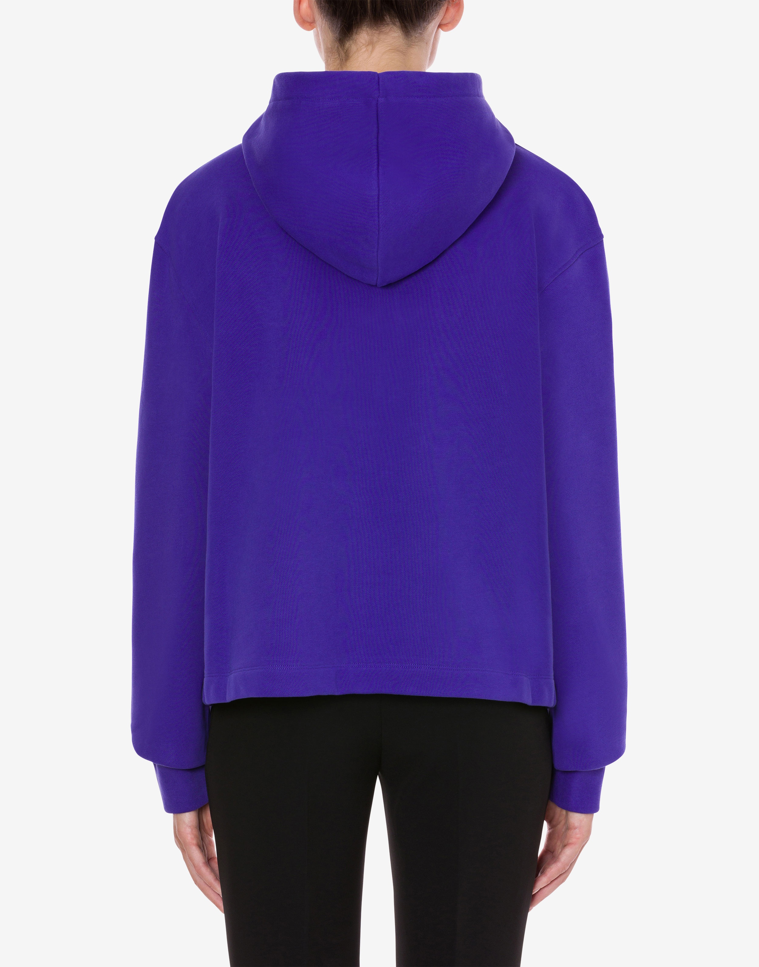 MOSCHINO COUTURE HOODED SWEATSHIRT - 3