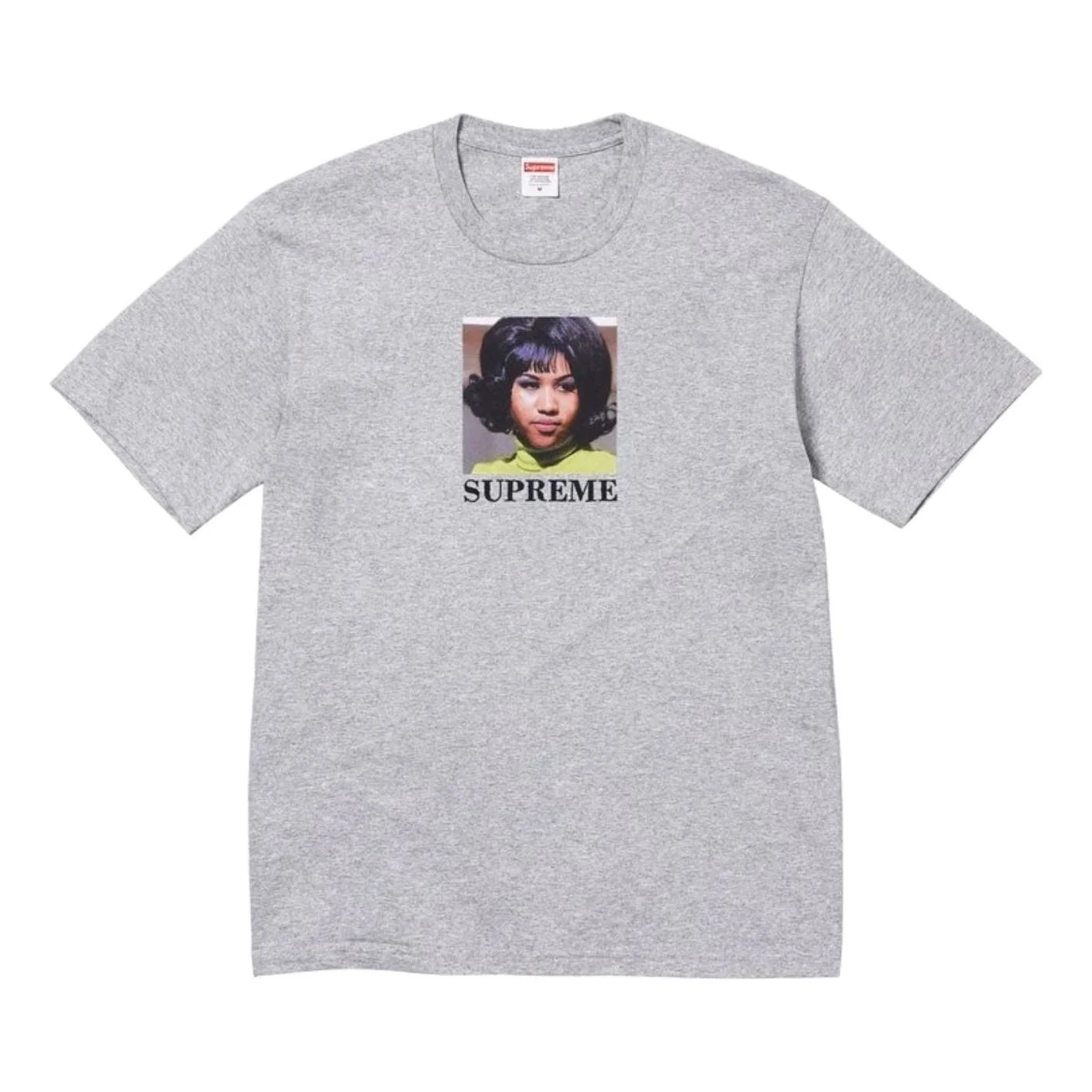 Supreme SS26 Aretha T-Shirt 'Heather Grey' SUP-SS26-161-GRY - 1