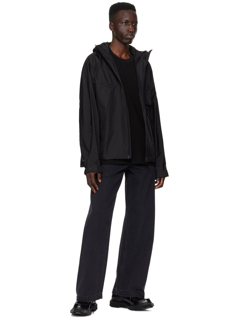 SOLID HOMME Black Raglan Jacket outlook