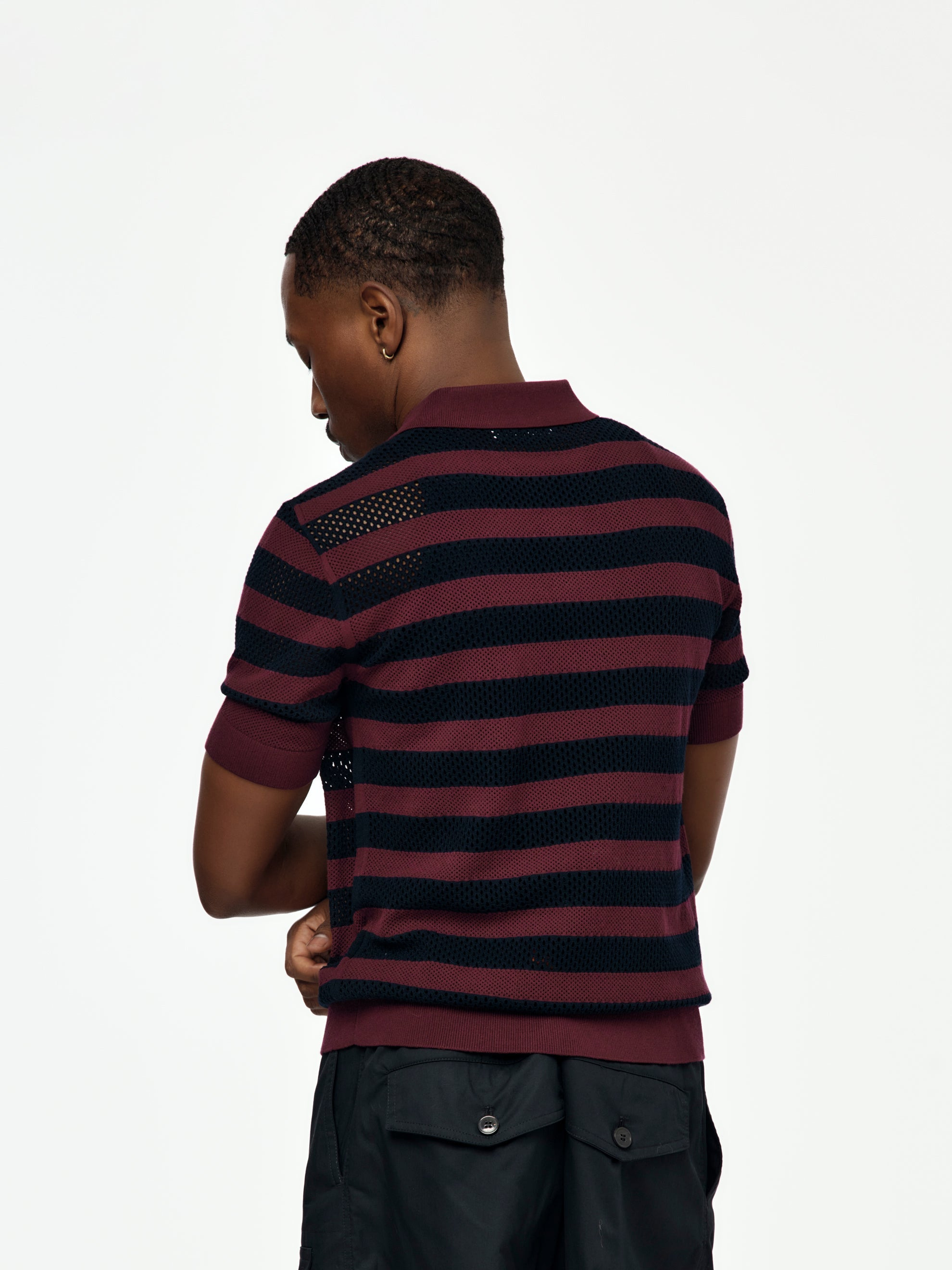 MERCY STRIPE POLO (AUBER) - 3