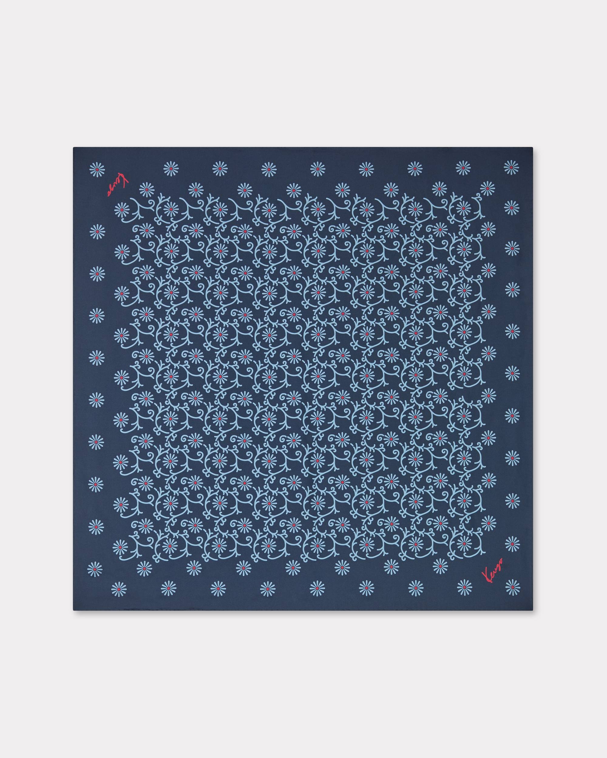 'KENZO Marguerite' silk square - 1