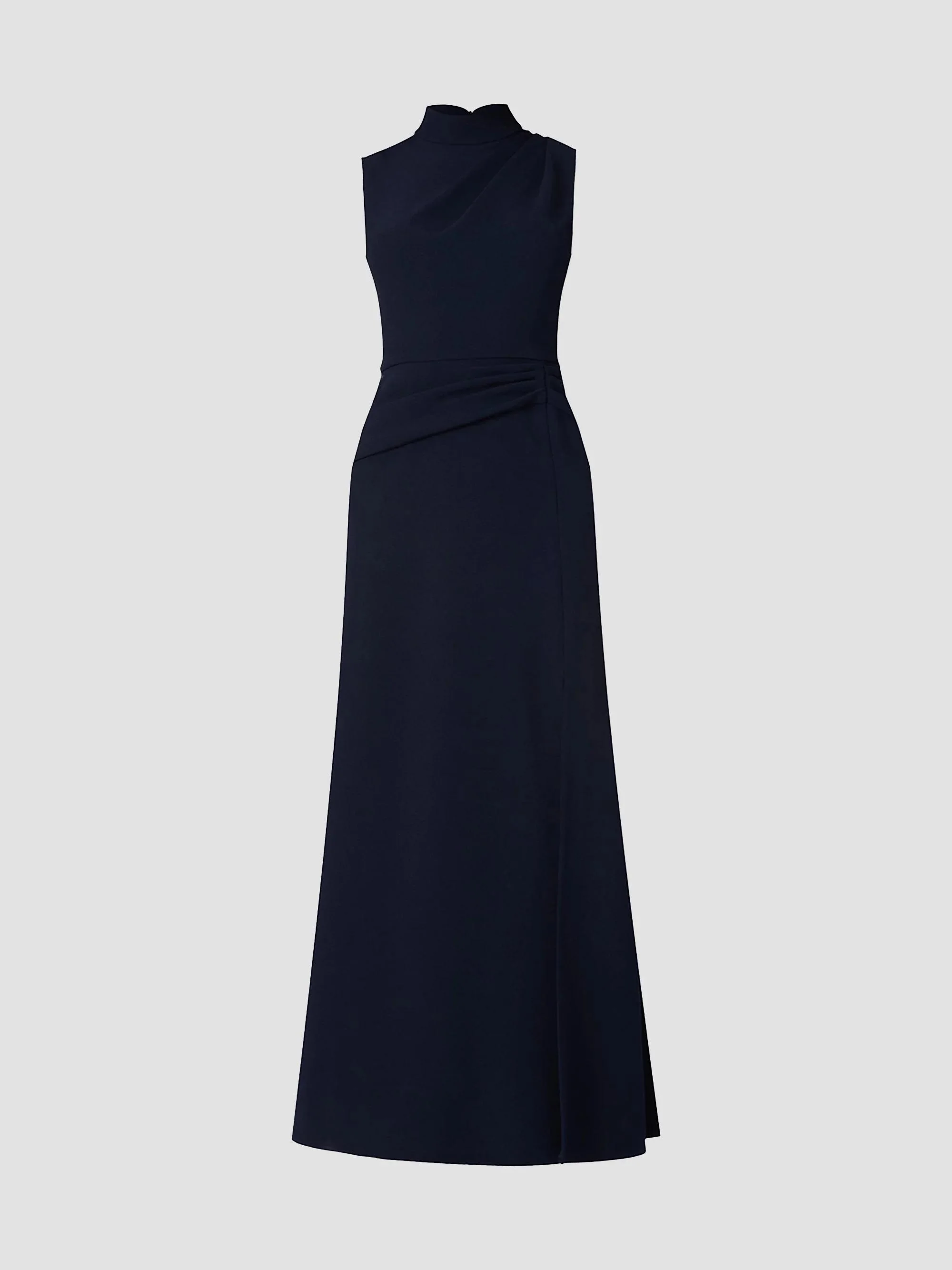 Women's Annelise Crepe Maxi Dress - Navy - 1