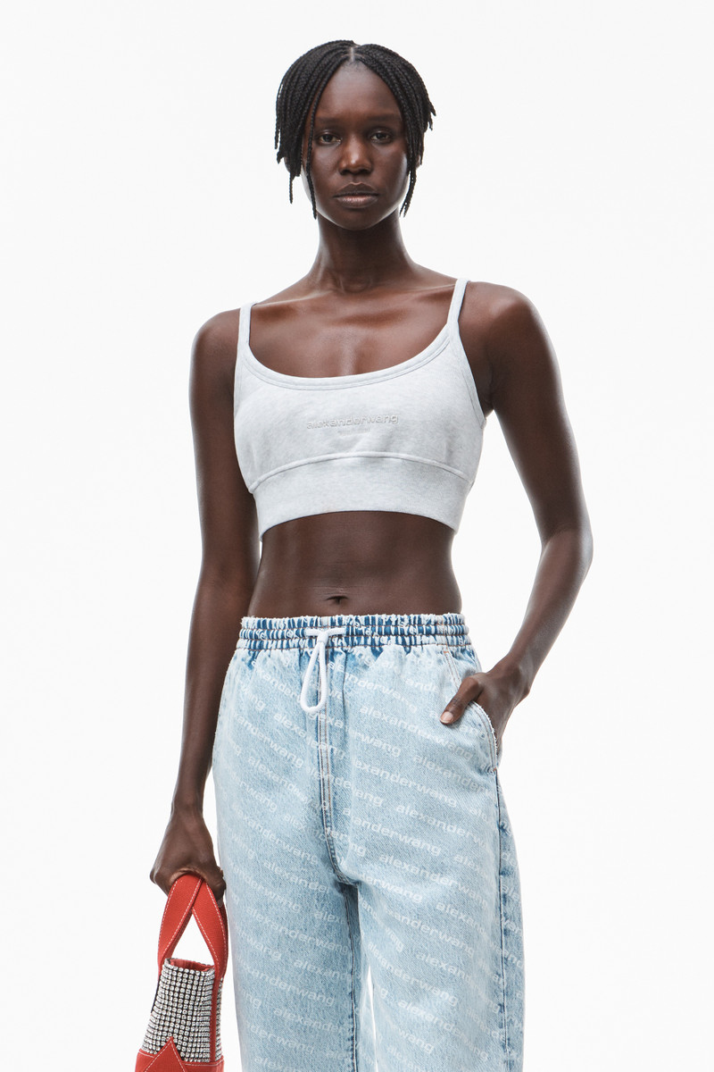 alexanderwang.t SWEATSHIRT BRA TOP IN TERRY outlook